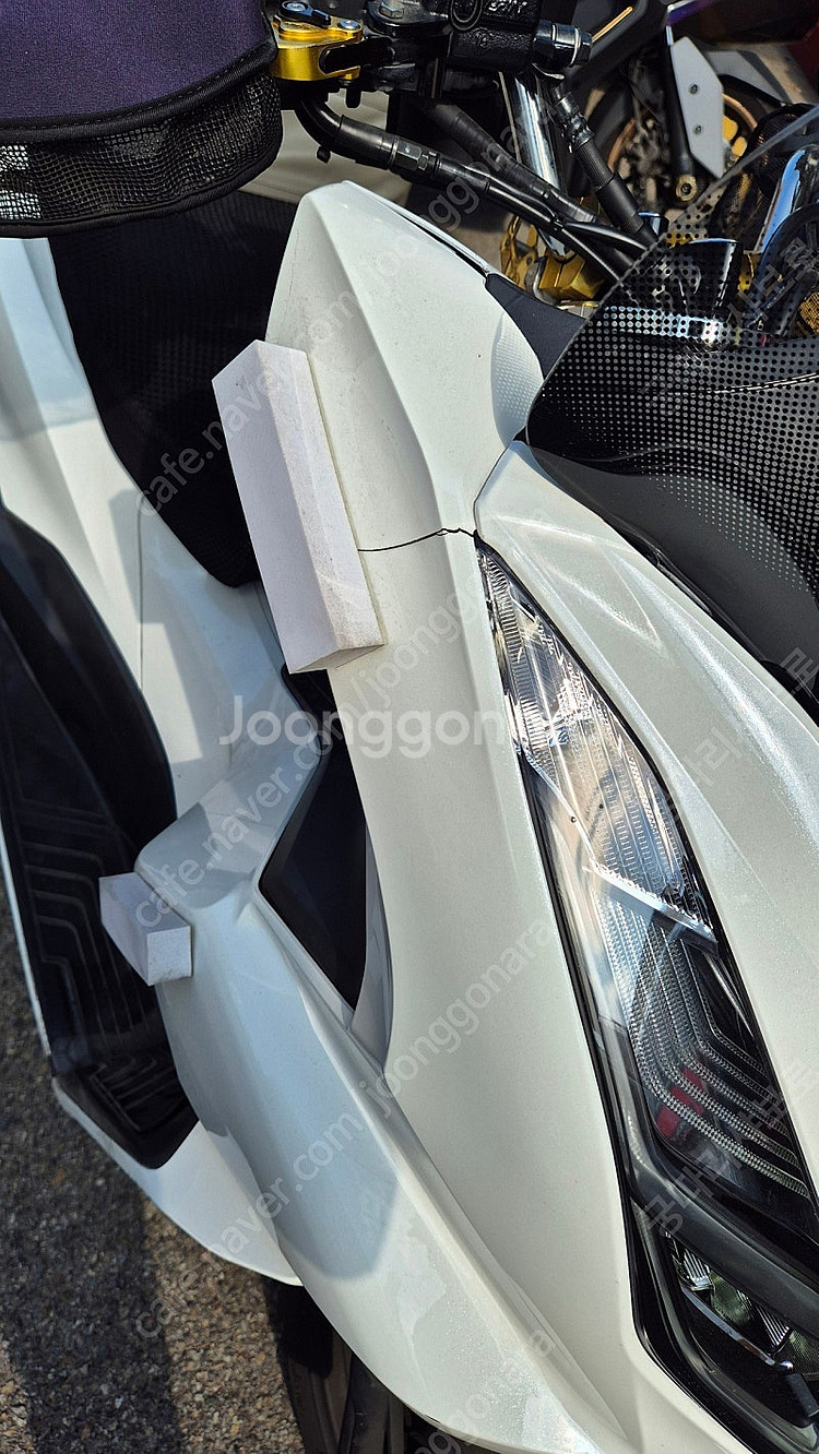 pcx125 화이트 화성봉담 수원51999km 220만원 사진그대로(당장 운행가능)--6